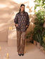 2 Pc Silk Formal Co-Ord Set