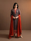 2 Pc Formal Printed Kaftaan
