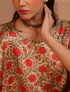 2 Pc Silk Formal Co-Ord Set