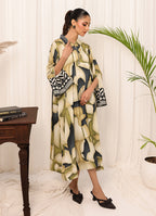 1 Pc Poly Silk Long Dress