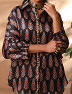 2 Pc Silk Formal Co-Ord Set