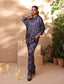 2 Pc Silk Formal Co-Ord Set