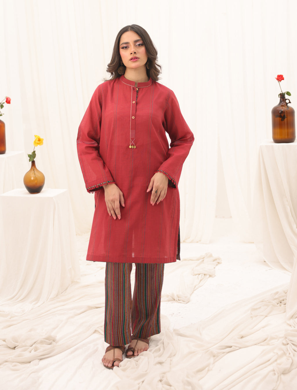 2 Pc Embroidered Set