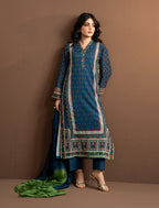 2 Pc Formal Printed Kaftaan